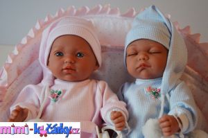 realistické panenky dvojčátka Arias